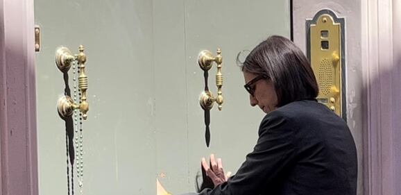 Schlein ai funerali di Flavia Prodi