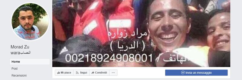 I post del trafficante di irregolari Morad Zuwara 1
