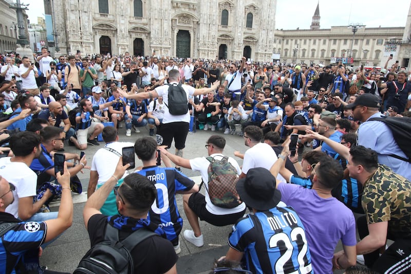 Interisti in attesa per la supersfida di Champions 4