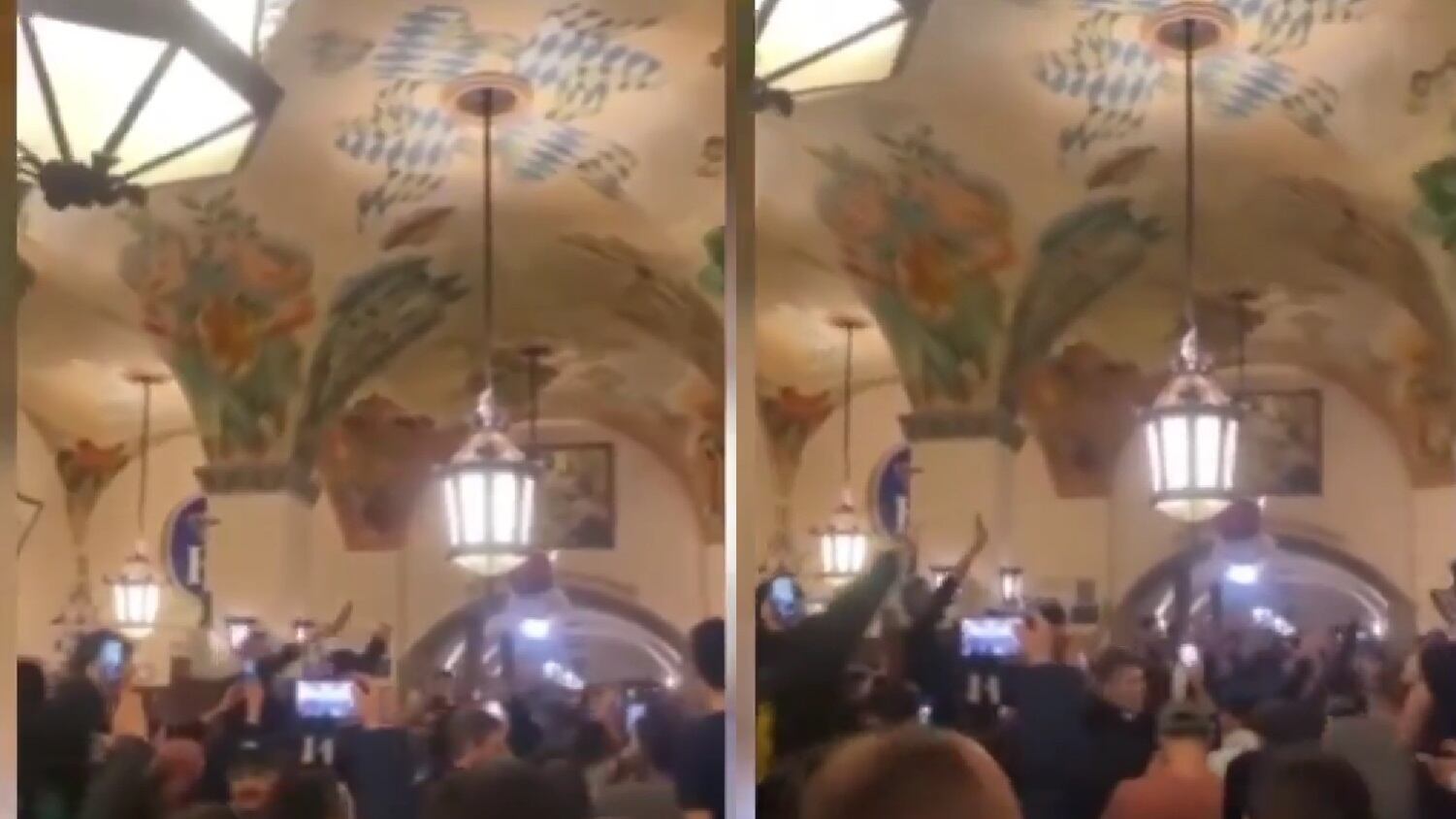 Saluti romani nella birreria "di Hitler": la polizia apre un'indagine sui tifosi della Lazio