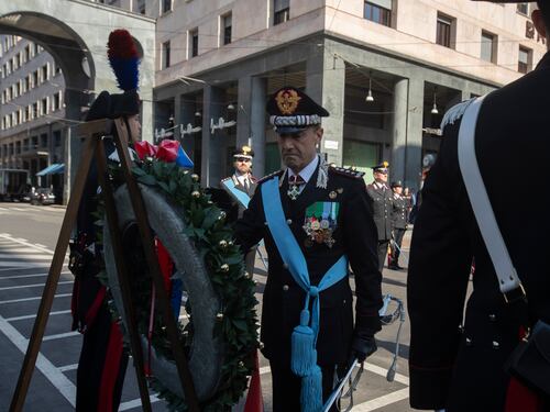 Milano, la cerimonia per la Festa dell'Arma dei carabinieri