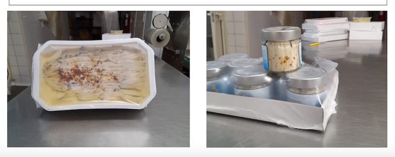 alici marinate sott'olio