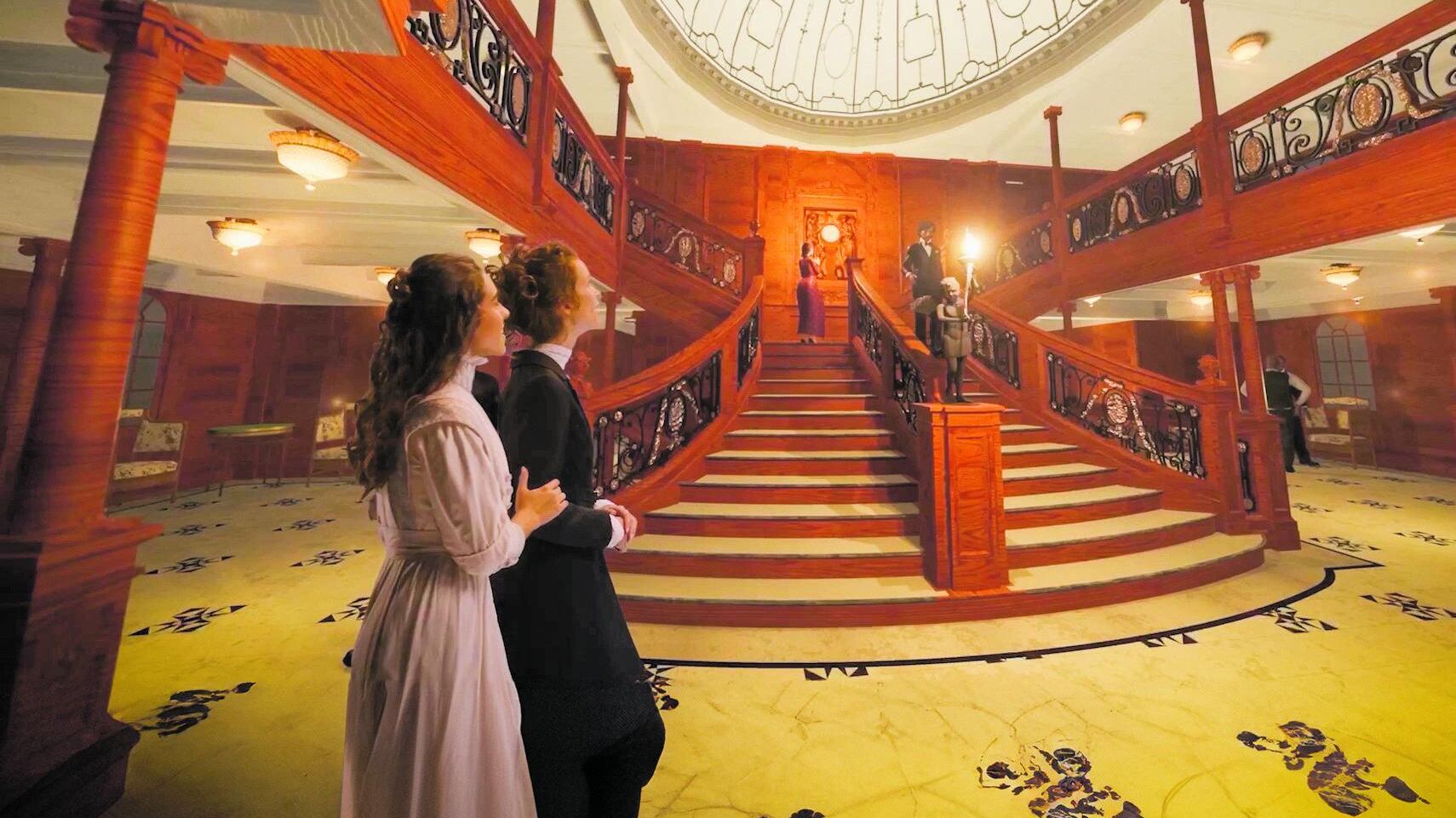 Viaggio (virtuale) sul Titanic che affonda