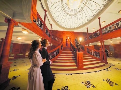 Viaggio (virtuale) sul Titanic che affonda
