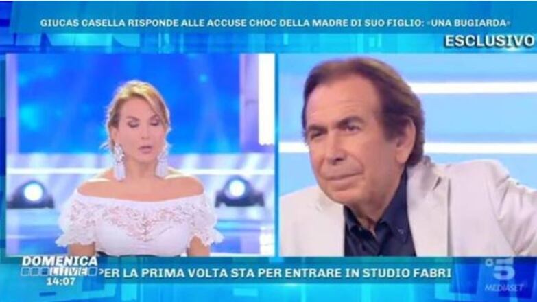 Giucas Casella: "Non volevo mio figlio"