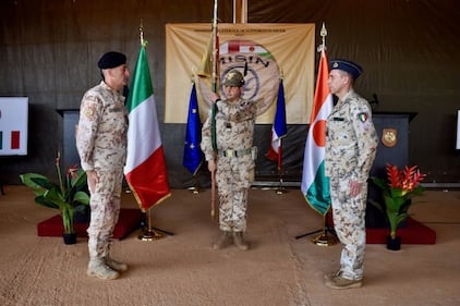 MISIN, nuovo Comandante della Missione Italiana di Supporto in Niger 6