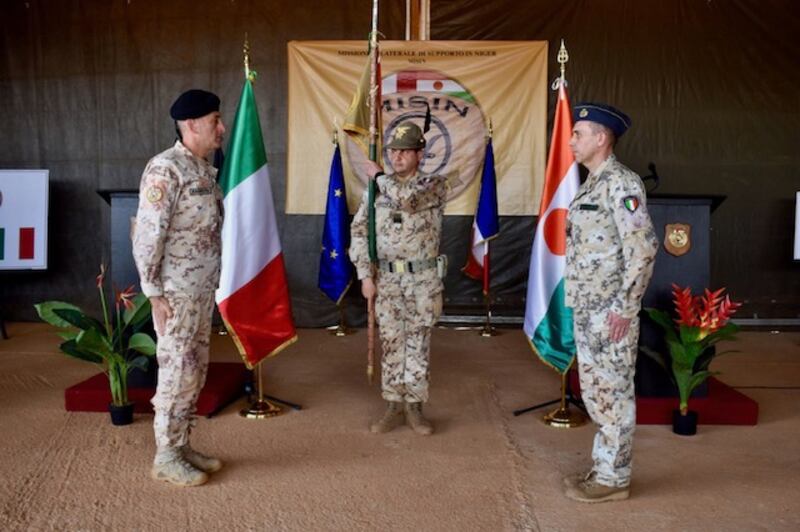 MISIN, nuovo Comandante della Missione Italiana di Supporto in Niger 6