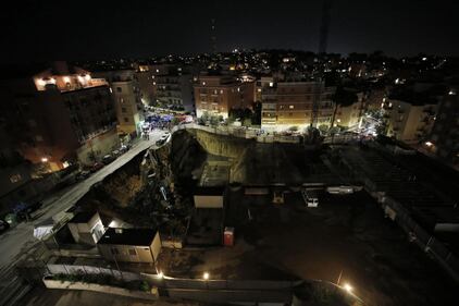 Roma, voragine alla Balduina 2