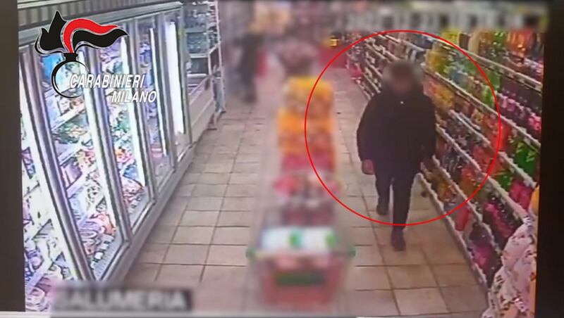 Stupro di locate, le immagini dell'aggressore 2