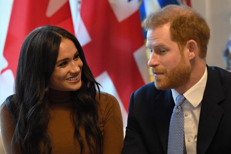 Meghan Markle e il Principe Harry alla Canada House, foto 10