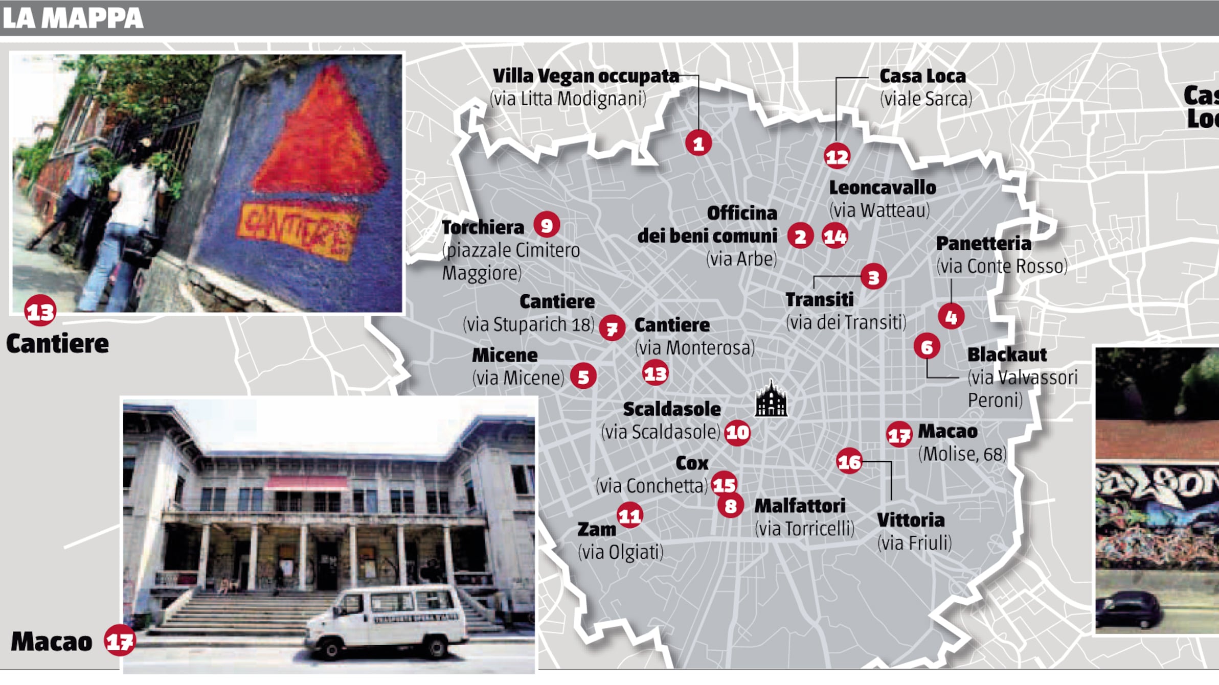 Il Cantiere sgombera l'outlet (e si prende un'altra villetta)