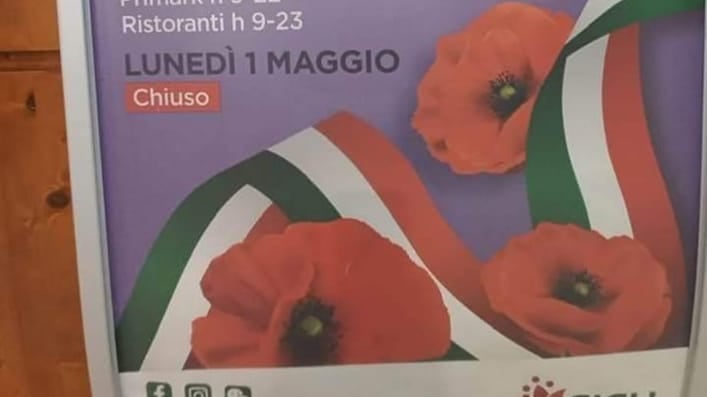 Cgil e Anpi attaccano il centro commerciale: "Il 25 aprile non si lavora"