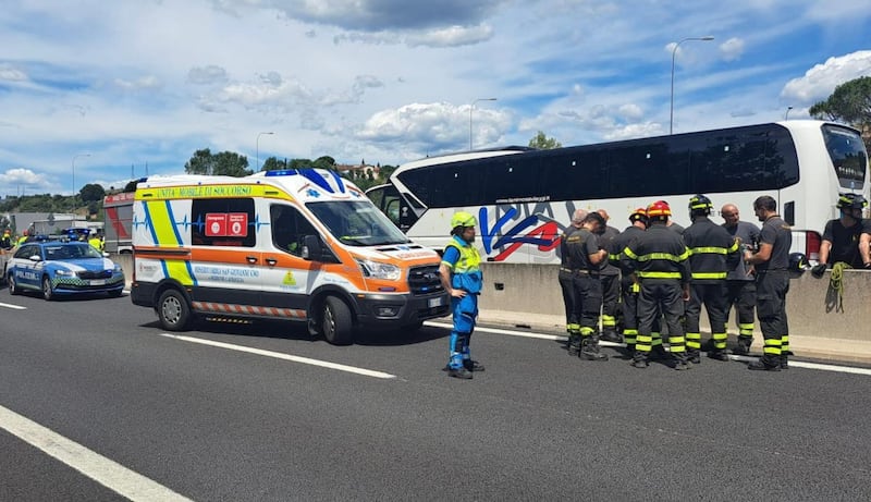 L'incidente sull'A1, che ha causato tre vittime su un'ambulanza 1