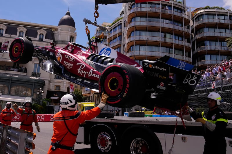 F1 Monaco FP3 Hamilton incidente