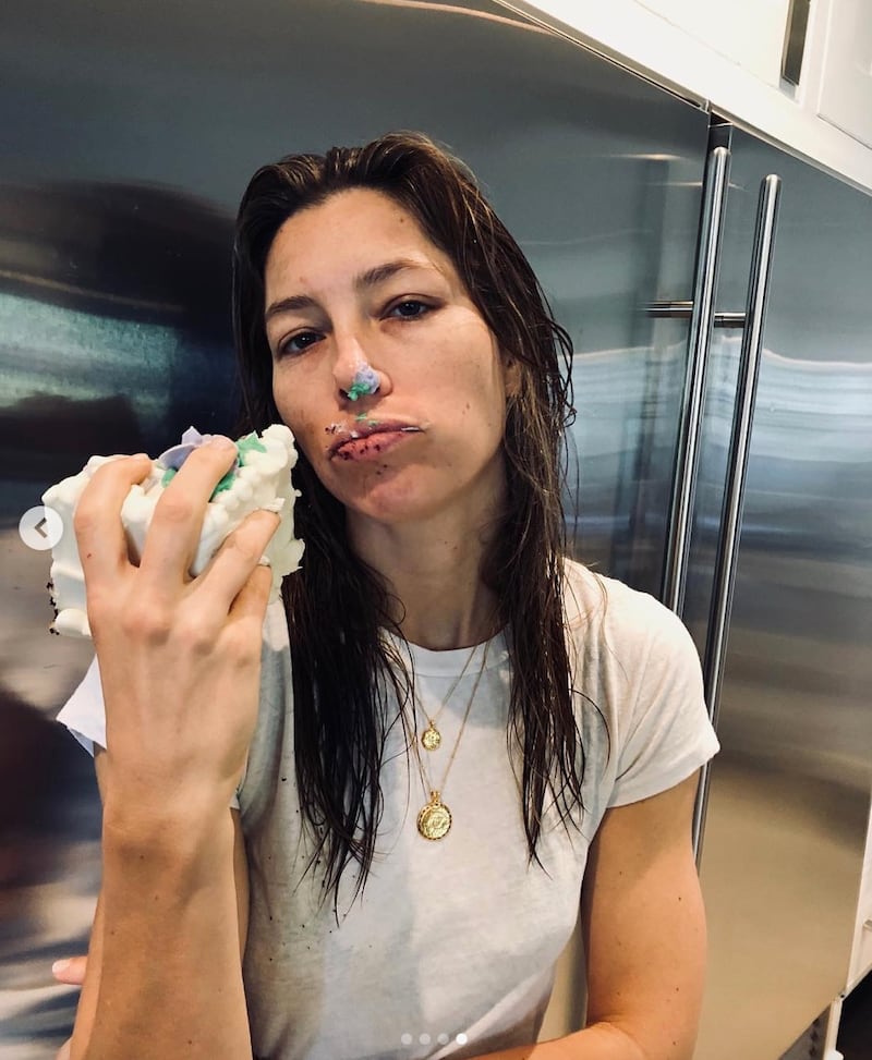 Jessica Biel su Instagram: foto 14