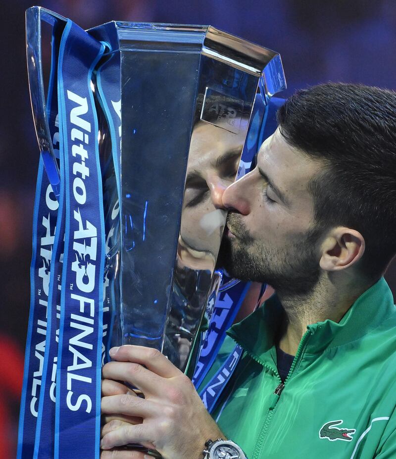 ATP Finals, Djokovic trionfa contro Sinner: le immagini più belle della finale 21