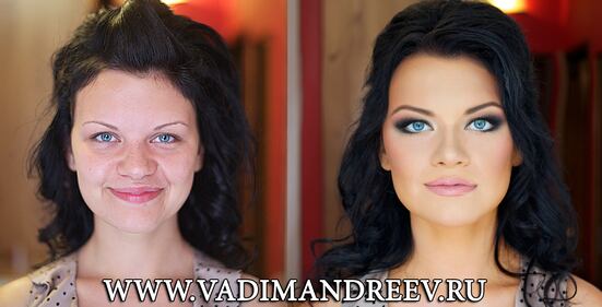 Vadim Andreev: il make-up artist dei miracoli "Before and after" 6