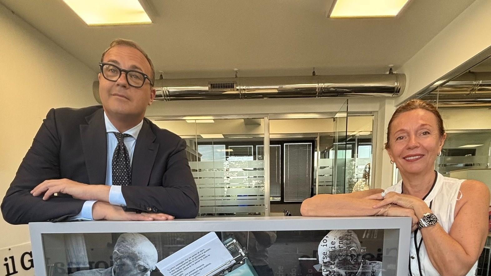 Montanelli con la "Lettera 32", l'opera della nostra lettrice