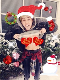 Un altro topless per Miley Cyrus 2