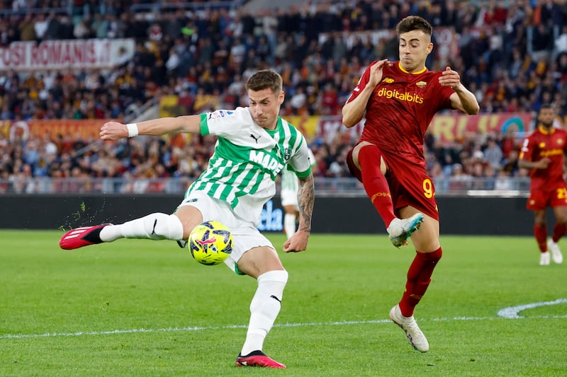 roma sassuolo
