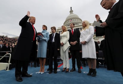 Melania e Ivanka Trump: moglie e figlia del presidente 14