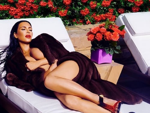 Kim Kardashian sexy su Instagram