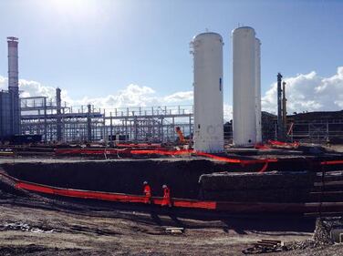 Foto esclusive del cantiere di Tempa Rossa a Corleto Perticara 11