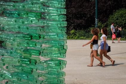 A Milano inaugurazione installazione Clean the Ocean Pavilion  5