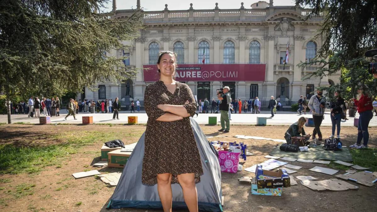 Milano, fine delle tende davanti all'università: "Il problema è stato comunque sollevato"
