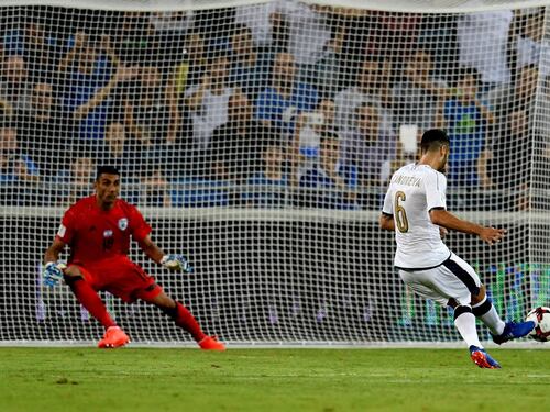 L'Italia soffre ma piega Israele: Pellè-Candreva-Immobile portano i 3 punti