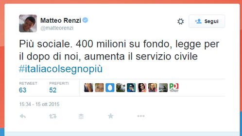 I tweet di Renzi 14