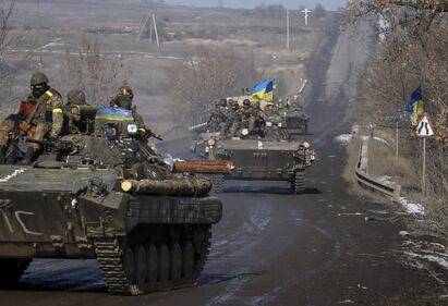 Soldati ucraini a Debaltseve 13