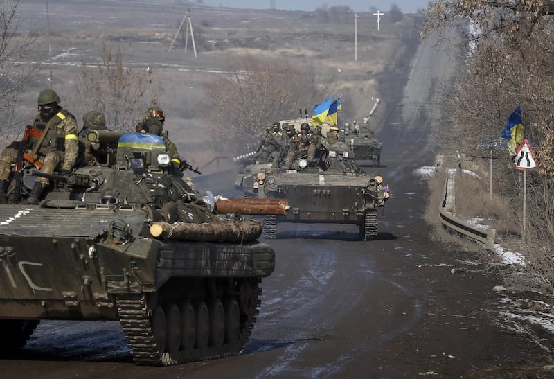Soldati ucraini a Debaltseve 13