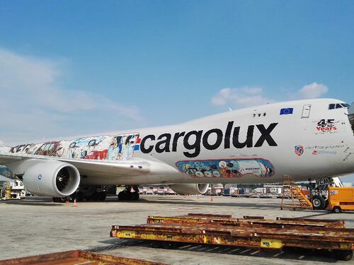 Cargolux, Malpensa tappa del tour mondiale per i 45 anni del vettore