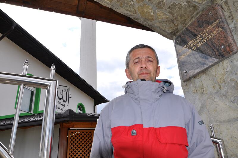 L'imam Selvedin Beganović di Velika Kladusa