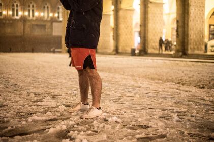 Bologna sotto la neve, le immagini 1