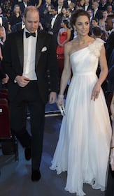 Kate Middleton in bianco ai Bafta 2019 8