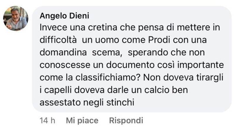 Commento Angelo Dieni