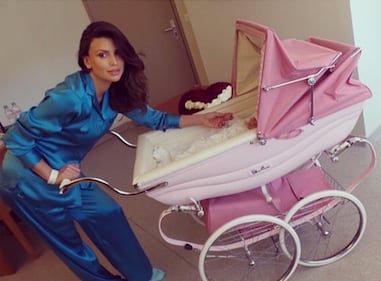 Claudia Galanti, cocktail di placenta post parto 6