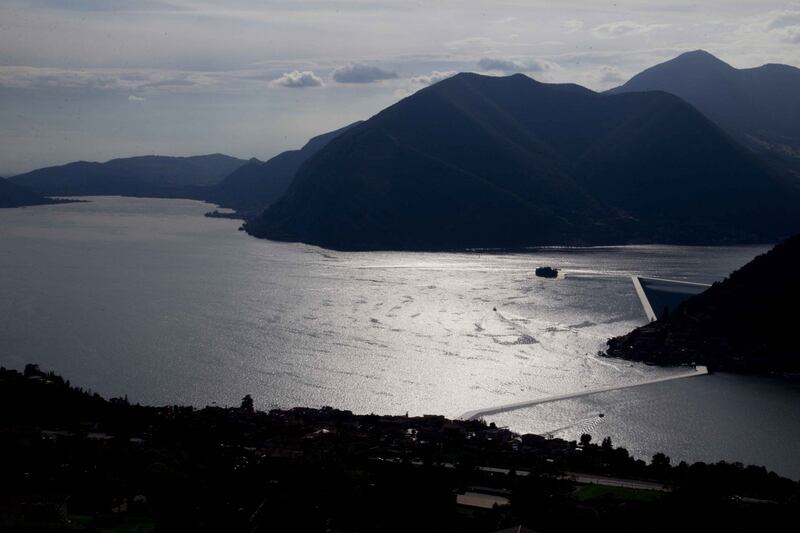 "The floating piers", la passerella di Christo 19