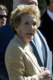 Addio all'ex first lady Nancy Reagan, vedova di Ronald Reagan 1