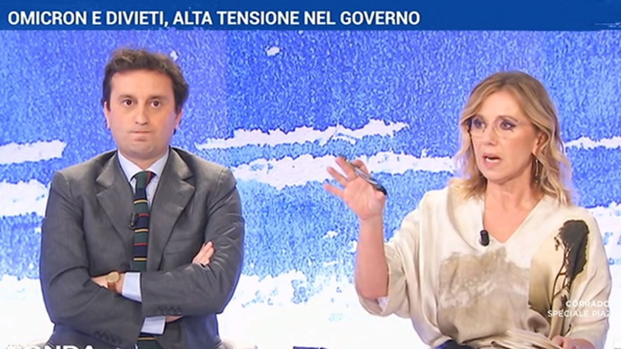 "Draghi, quasi dittatore". "Detestiamo i regimi": cosa è successo in diretta su La7