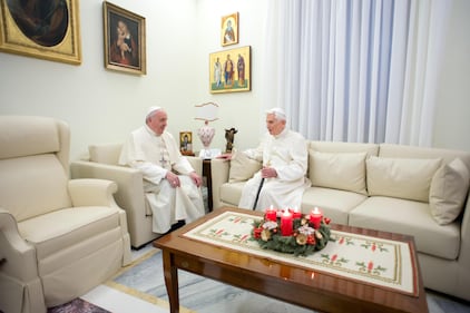 Ratzinger, dall'elezione agli incontri con Francesco 20