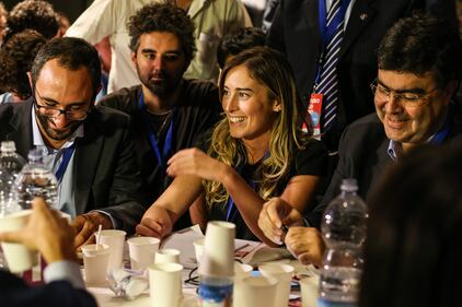 Il ministro Boschi, la più fotografata 3