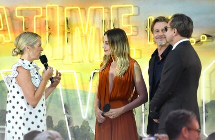 Margot Robbie sul red carpet per Tarantino: foto 6