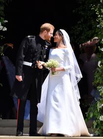 Meghan Markle e il Principe Harry al Royal Wedding 8