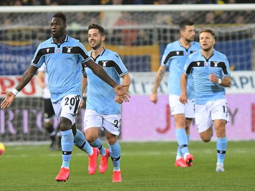 Serie A, la Lazio vince 1-0 contro il Parma e si prende il secondo posto