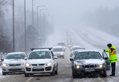 Budapest, la bufera di neve 2