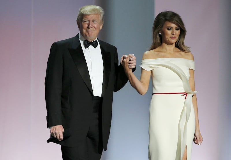 Melania e Donald Trump, coppia presidenziale 15