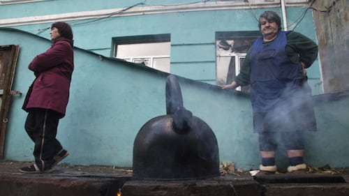 Donetsk, i rifugi anti-bomba della città roccaforte dei filo-russi 4
